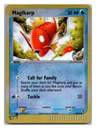 Magikarp 60/97 EX Dragon (Reverse Holo) (LP Cond)