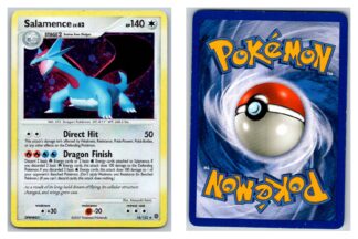 Salamence (HOLO) 18/132 Secret Wonders *Holo Bleed* (P Condition)