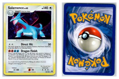 Salamence (HOLO) 18/132 Secret Wonders *Holo Bleed* (P Condition)