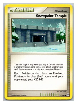 Snowpoint Temple 134/146 Legends Awakened (Uncommon) (Exc Condition)