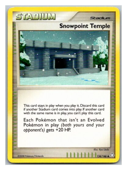 Snowpoint Temple 134/146 Legends Awakened (Uncommon) (Exc Condition)