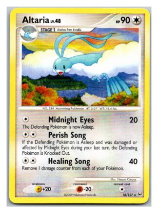 Altaria 18/127 Platinum (Rare) (LP Condition)