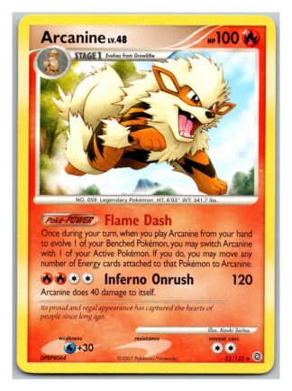 Arcanine 22/132 Secret Wonders (Rare) (LP Condition)