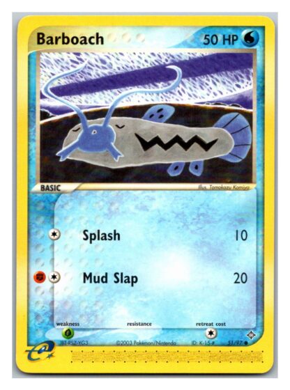 Barboach 51/97 EX Dragon (Common) (Exc Condition)