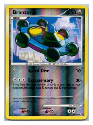 Bronzor 34/99 Arceus (Reverse Holo) (LP Condition)
