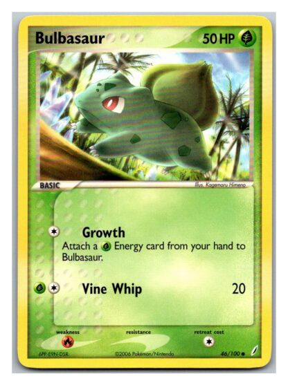 Bulbasaur 46/100 Crystal Guardians (Common) (P Condition)