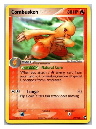 Combusken 29/108 Power Keepers (Uncommon) (LP Condition)