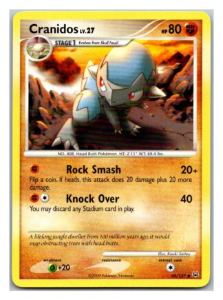 Cranidos 46/127 Platinum (Uncommon) (LP Condition)