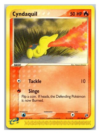 Cyndaquil 59/100 EX Sandstorm (Common) (P Cond)