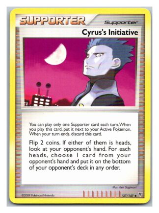 Cyrus's Initiative 137/147 Supreme Victors (Uncommon) (LP Condition)