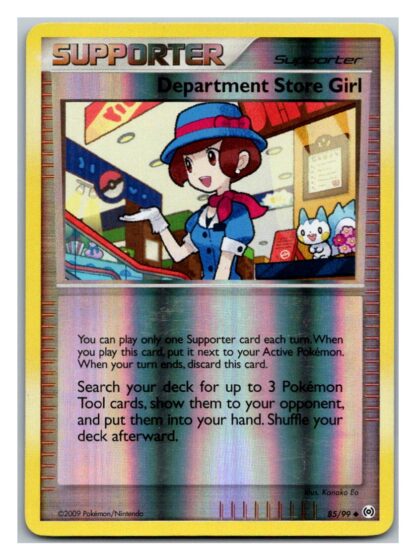 Department Store Girl 85/99 Arceus (Reverse Holo) (LP Condition)