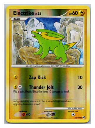 Electrike 62/99 Arceus (Reverse Holo) (LP Condition)