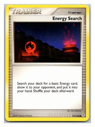 Energy Search 117/130 Diamond & Pearl (Common) (P Condition)