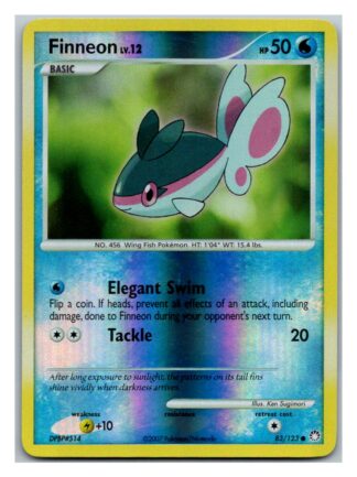 Finneon 83/123 Mysterious Treasures (Reverse Holo) (P Condition)