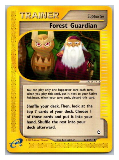 Forest Guardian 123/147 Aquapolis (Uncommon) (LP Condition)