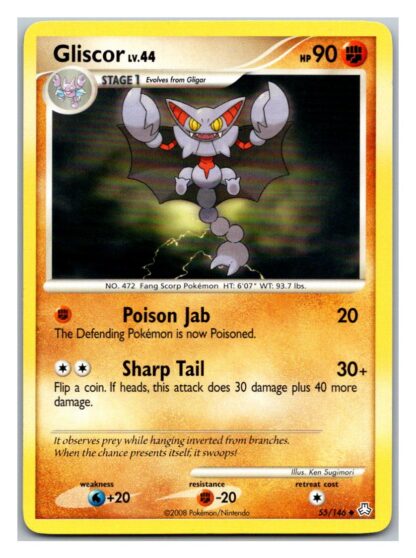 Gliscor 55/146 Legends Awakened (Uncommon) (P Condition)