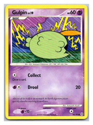 Gulpin 66/99 Arceus (Common) (P Condition)