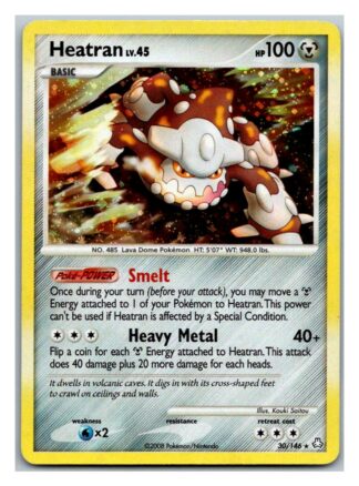 Heatran 30/146 Legends Awakened (Theme Deck Holo) (P Condition)