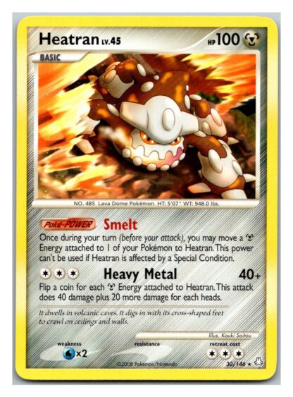Heatran 30/146 Legends Awakened (Rare) (LP Condition)