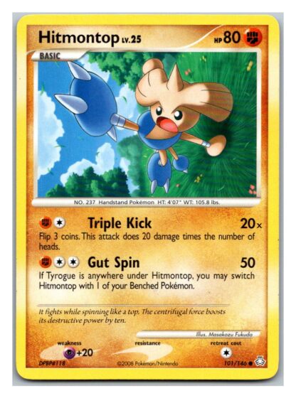 Hitmontop 101/146 Legends Awakened (Common) (P Condition)