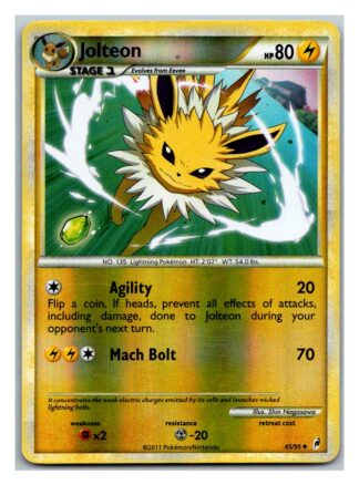 Jolteon 45/95 Call of Legends (Reverse Holo) (LP Condition)