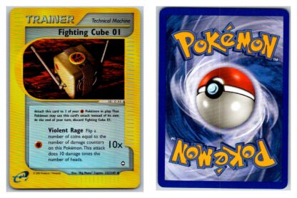 Fighting Cube 01/147 Aquapolis (Reverse Holo) (LP Condition)