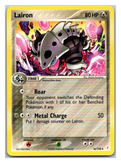 Lairon 36/100 Crystal Guardians (Uncommon) (P Condition)