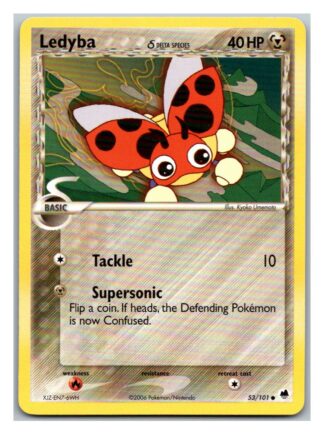 Ledyba 53/101 Dragon Frontiers (Common) (P Condition)