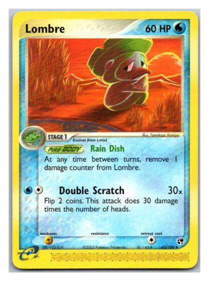 Lombre 45/100 EX Sandstorm (Rare) (Exc Cond)