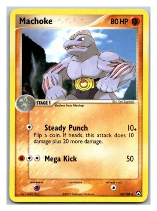 Machoke 33/108 Power Keepers (Uncommon) (P Condition)
