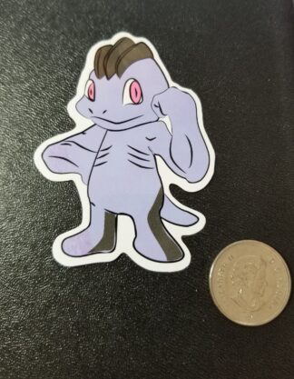 Machop Pokemon Sticker
