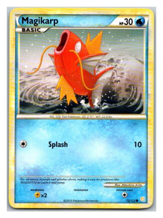 Magikarp 72/123 HeartGold SoulSilver (Common) (LP Condition)