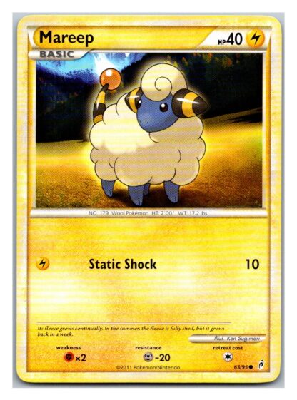 Mareep 63/95 Call of Legends (Common) (P Condition)