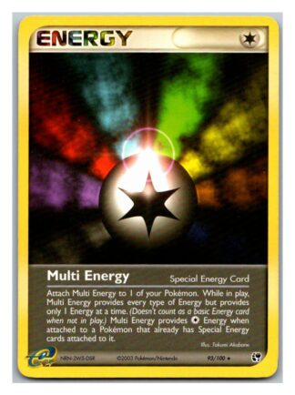 Multi Energy 93/100 EX Sandstorm (Rare) (LP Cond)