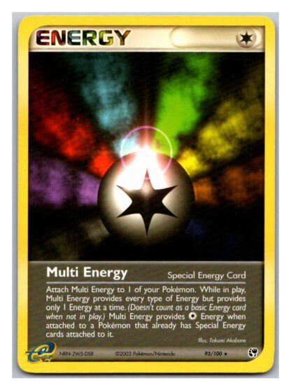 Multi Energy 93/100 EX Sandstorm (Rare) (P Cond)