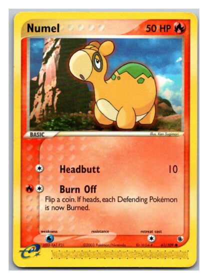 Numel 61/109 Ex Ruby & Sapphire (Common) (Exc Cond)