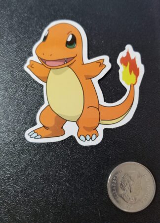 Chamander Open Arms Pokemon Sticker