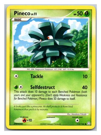 Pineco 113/146 Legends Awakened (Common) (P Condition)