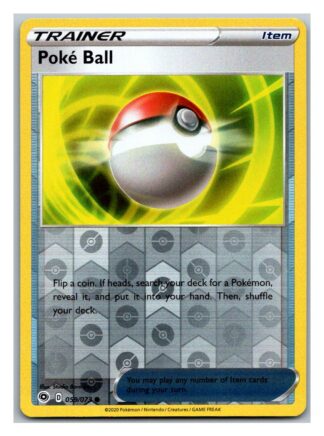 Poke Ball 59/73 Champion's Path (Reverse Holo) (Exc Condition)