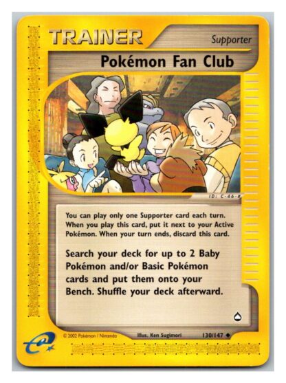 Pokemon Fan Club 130/147 Aquapolis (Uncommon) (LP Condition)