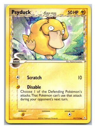 Psyduck 81/110 EX Holon Phantoms (Common) (P Condition)