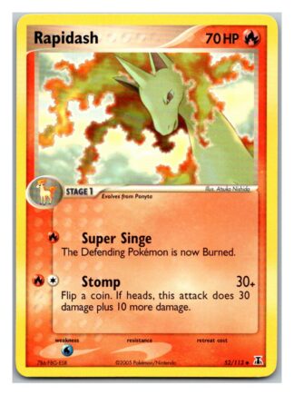 Rapidash 52/113 Delta Species (Uncommon) (LP Condition)