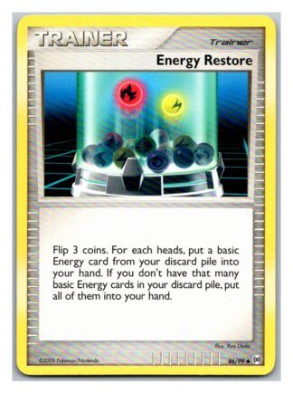 Energy Restore 86/99 Arceus (Uncommon) (LP Condition)