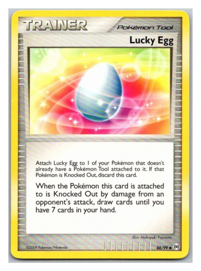 Lucky Egg 88/99 Arceus (Uncommon) (P Condition)
