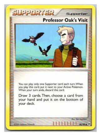 Professor Oak's Visit 122/132 Secret Wonders (Uncommon) (P Condition)