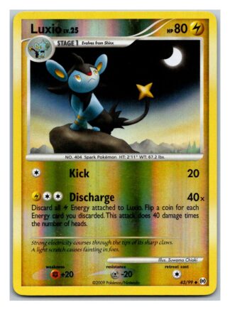 Luxio 43/99 Arceus (Reverse Holo) (LP Condition)
