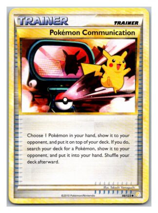 Pokemon Communication 98/123 HeartGold SoulSilver (Uncommon) (LP Condition)