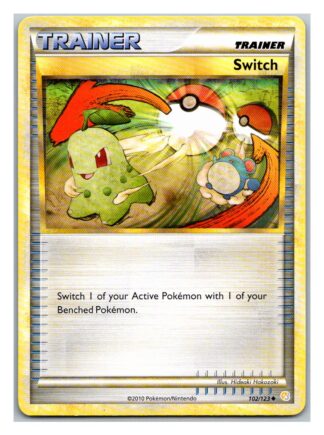 Switch 102/123 HeartGold SoulSilver (Uncommon) (LP Condition)