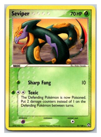 Seviper 23/108 Power Keepers (Rare) (LP Condition)