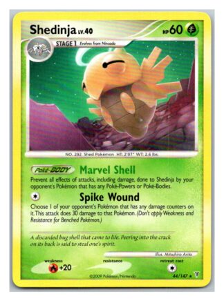 Shedinja 44/147 Supreme Victors (Rare) (LP Condition)